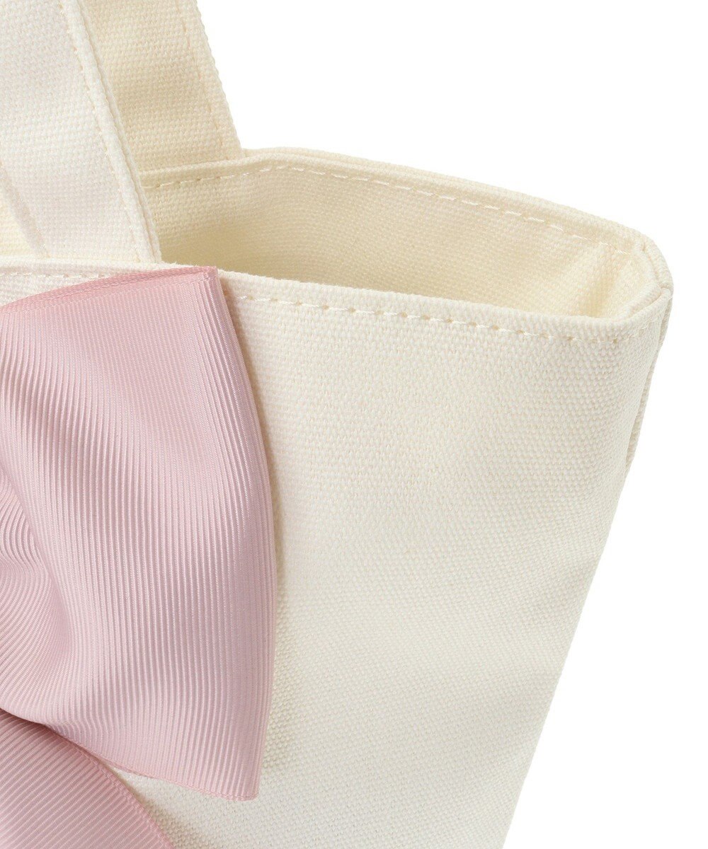 Maison de FLEUR EC限定 リボンキャンバストートバッグ 