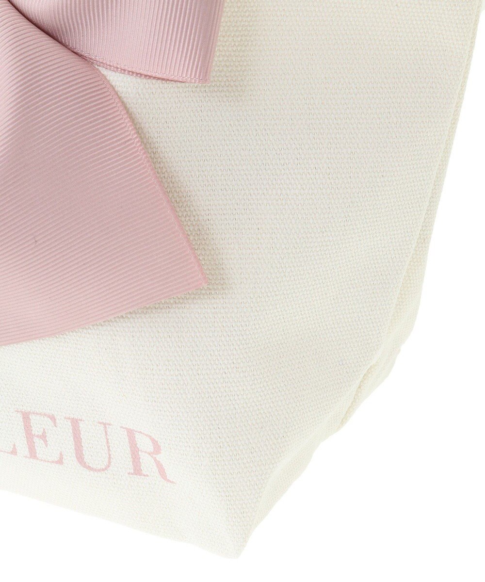 Maison de FLEUR EC限定 リボンキャンバストートバッグ 
