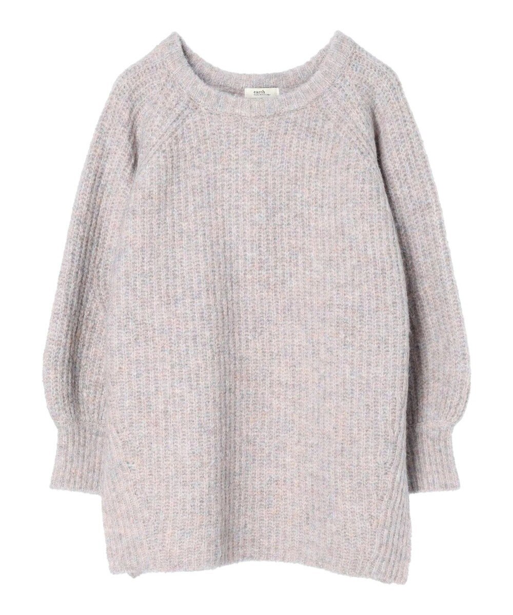 earth music&ecology ふわふわメランジチュニック 