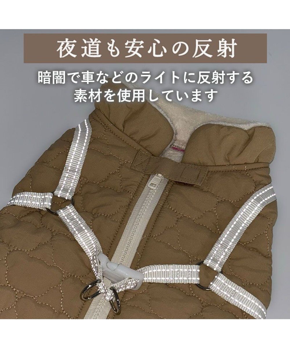 PET PARADISE ペットパラダイス くまちゃん アウターハーネス  キルト 小型犬 