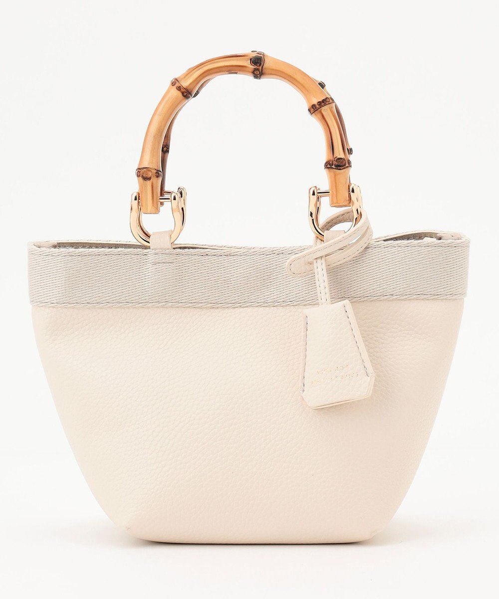 23区 バンブーハンドル ミニ ショルダーバッグ 