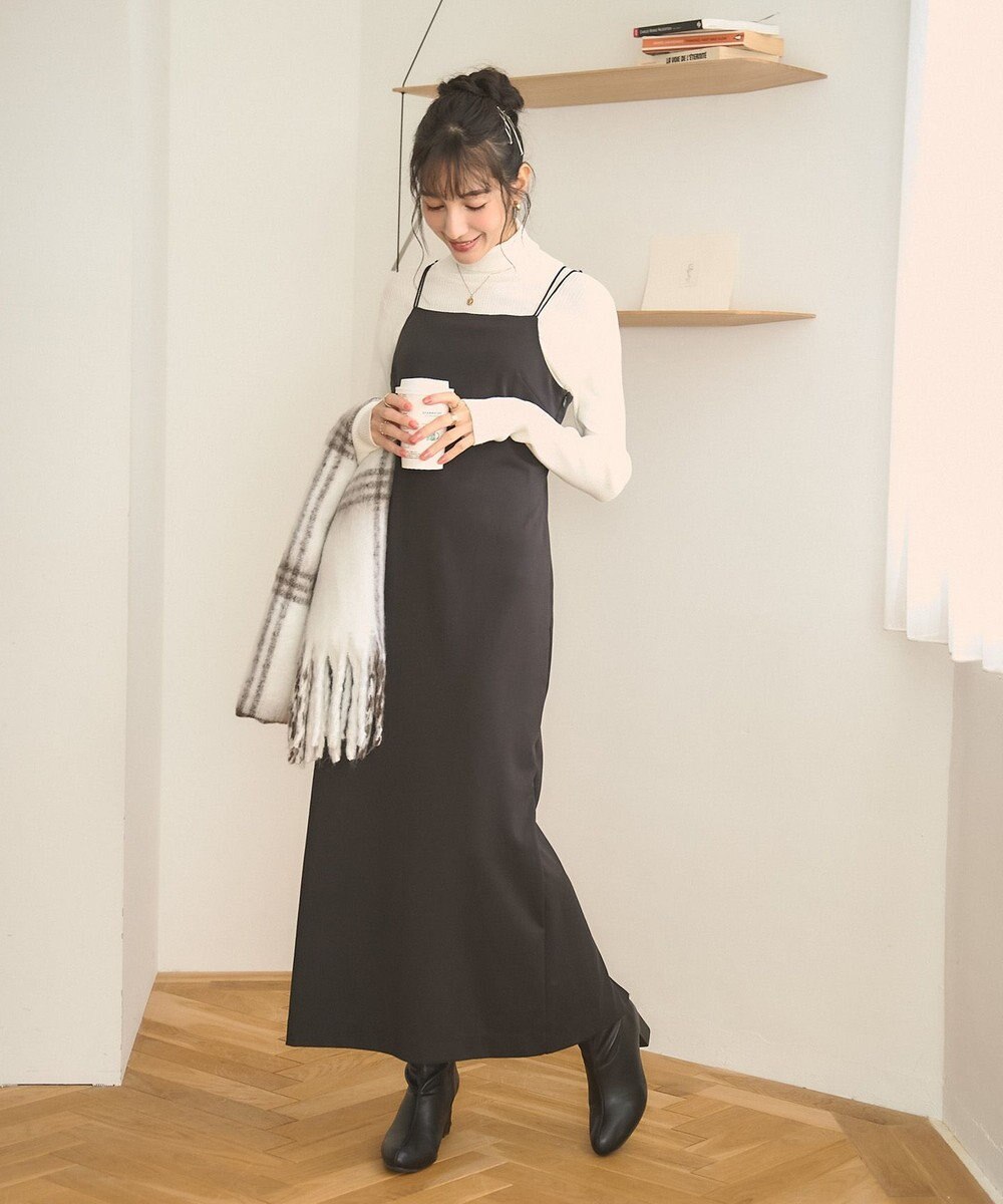 WEGO 【手洗い可】タートルネックニット 