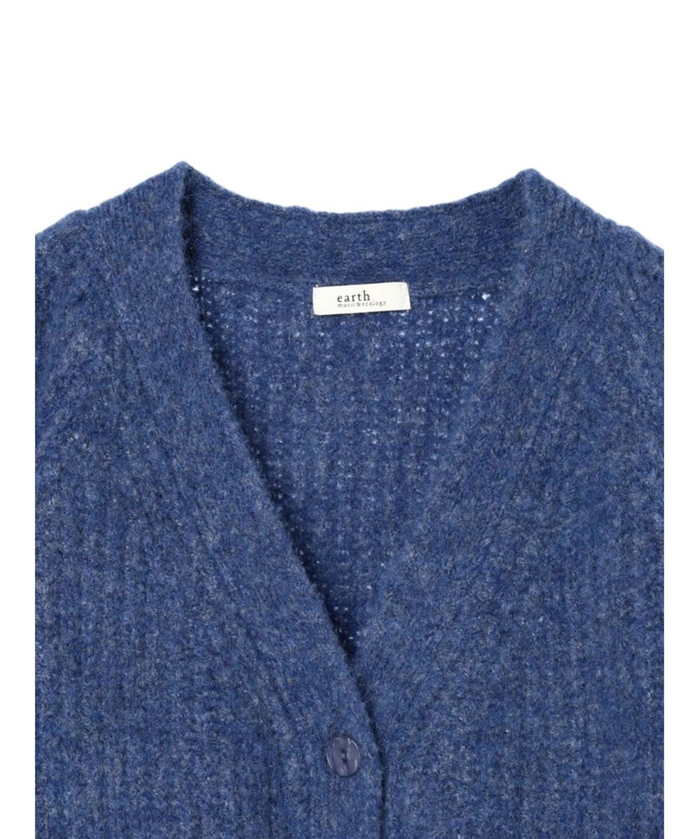 earth music&ecology フワフワＭＩＸヤーンカーディガン 