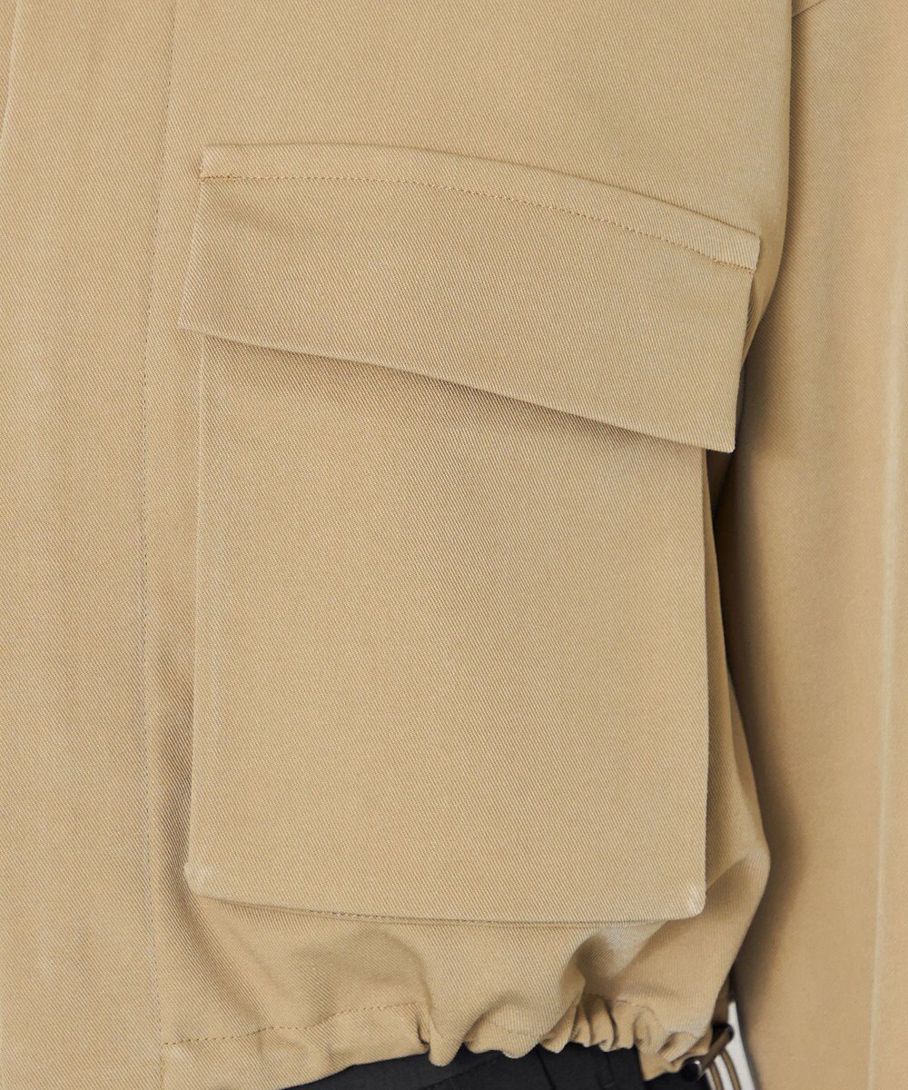 NAVE 【Nave・セットアップ可/洗える/撥水】スパンツイル ショートジャケット 