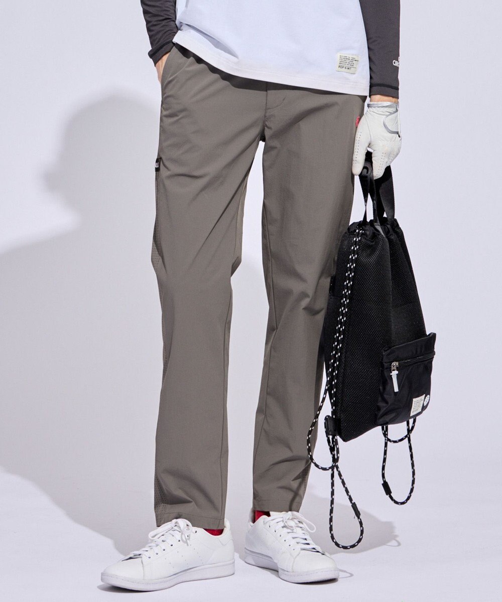 PW CIRCULUS 【MEN】サイドパンチング テーパードパンツ ゴルフ 