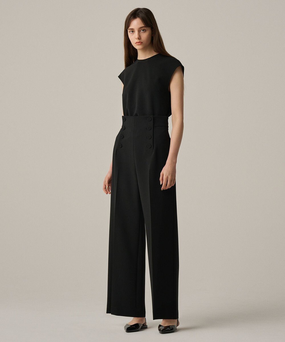 uncrave 【撥水・洗濯機洗い可】プルーフ ダブルクロス ワイド パンツ（uncrave WHITE） 