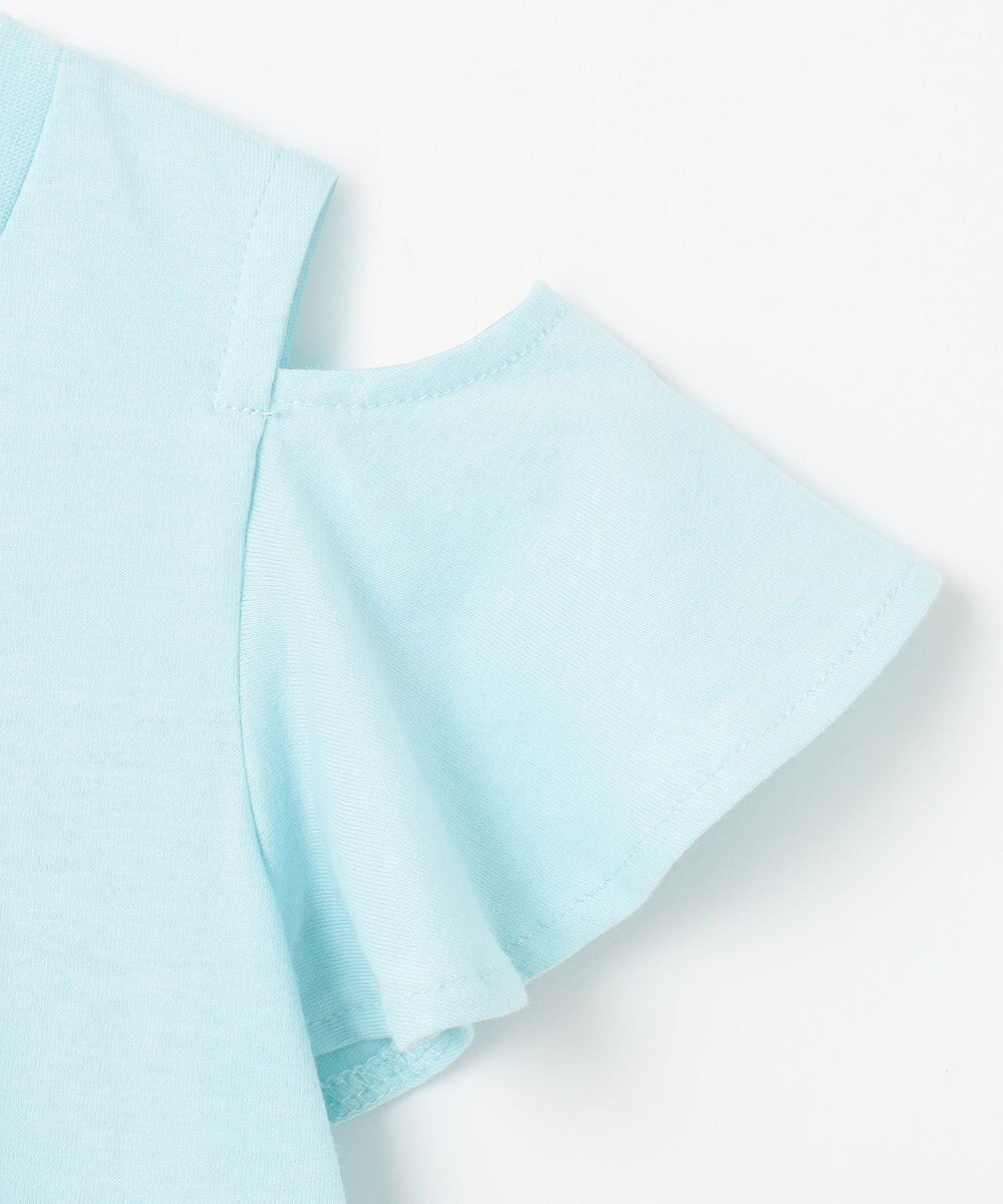 ANY KIDS 接触冷感 しろくま オフショルダー Tシャツ 