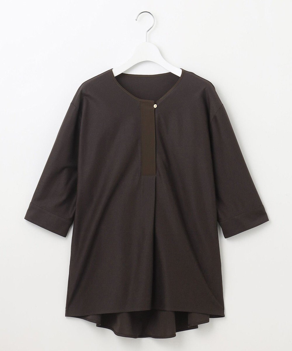 自由区 L 【カタログ掲載・洗える】リヨセルコットンツイル ブラウス 