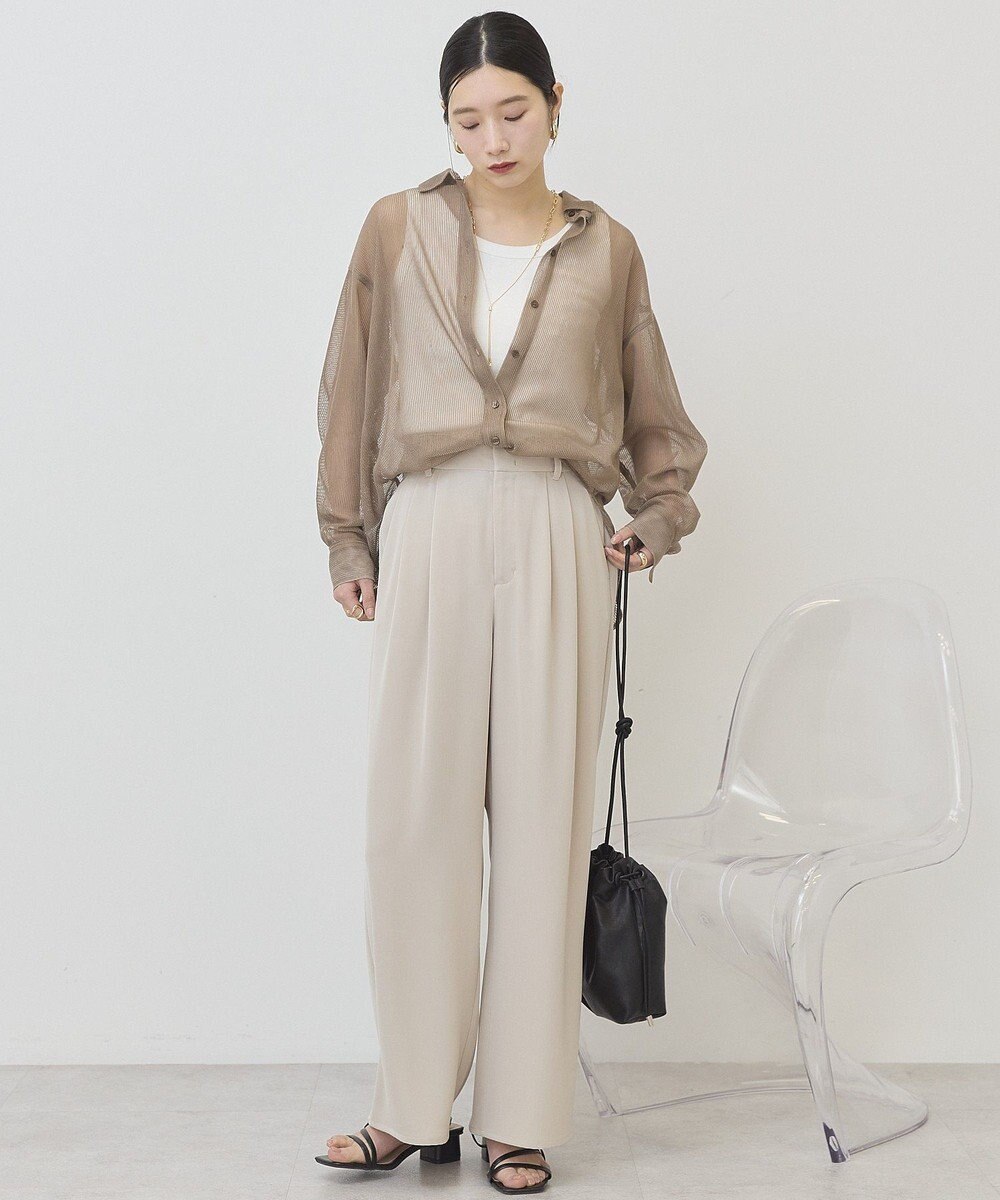 AMERICAN HOLIC メッシュ長袖シャツ 