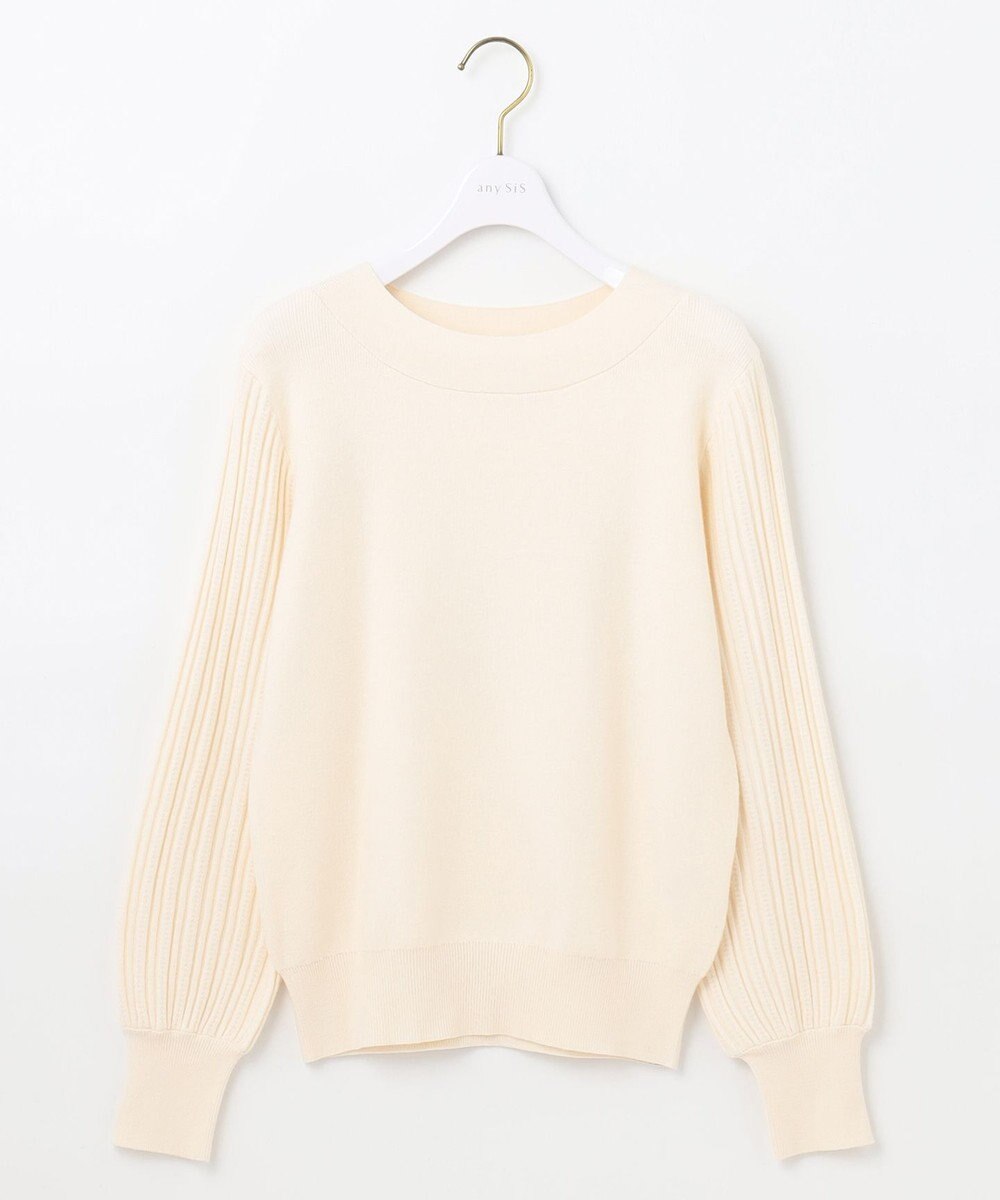ANY SIS 【洗える】冬のシャルマン パフスリーブ ニット 