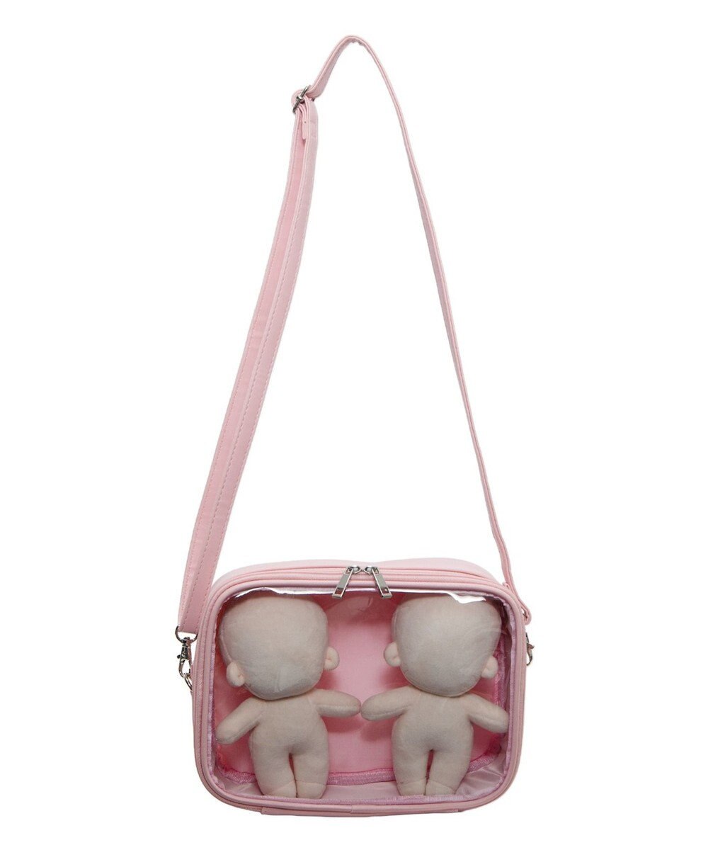 WEGO 【痛バ＆推し活グッズ】PUマルチWAYぬいポーチ 
