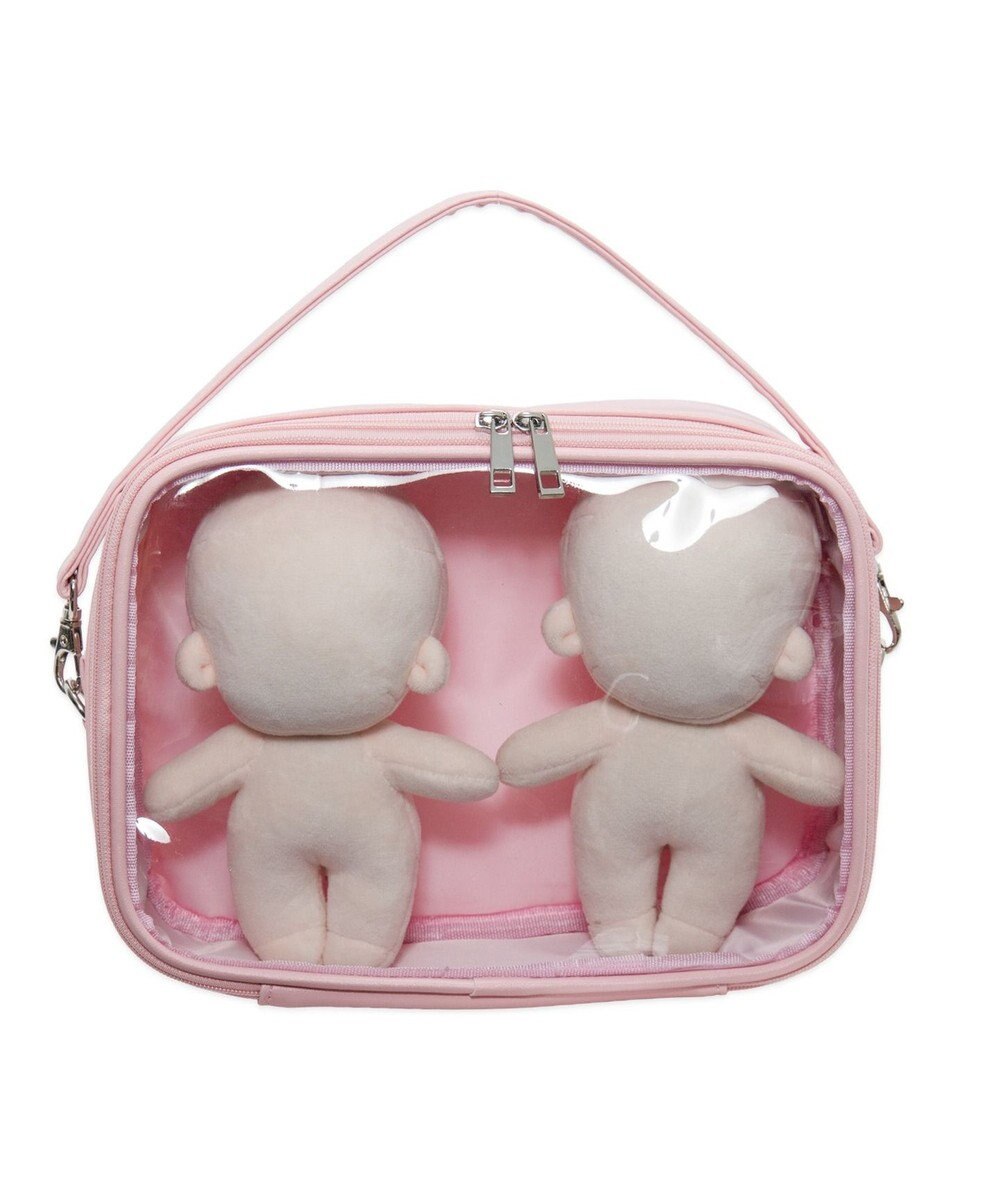 WEGO 【痛バ＆推し活グッズ】PUマルチWAYぬいポーチ 