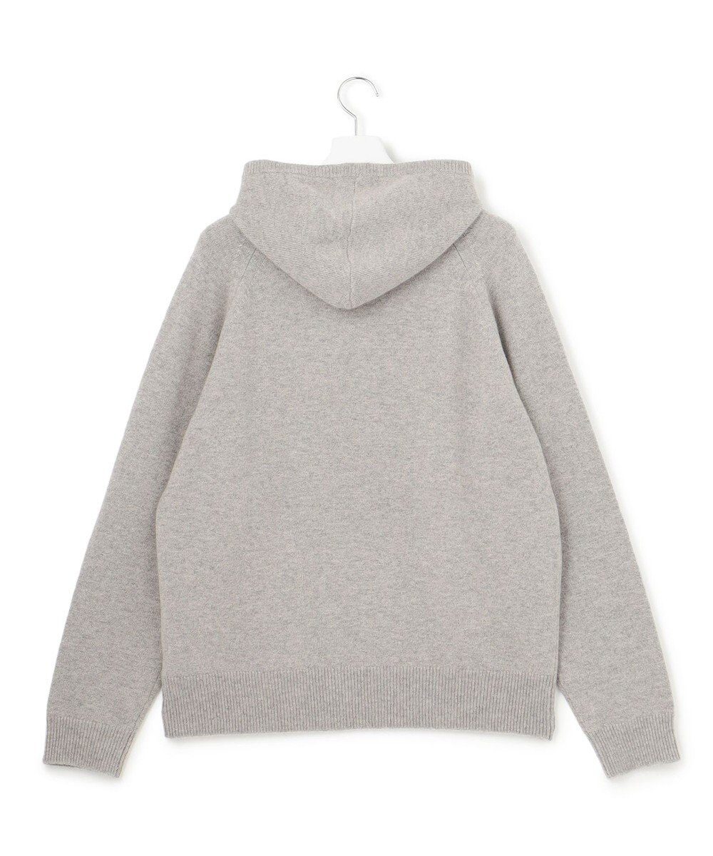 J.PRESS YORK STREET 【UNISEX】ウールカシミヤ フーディニット 