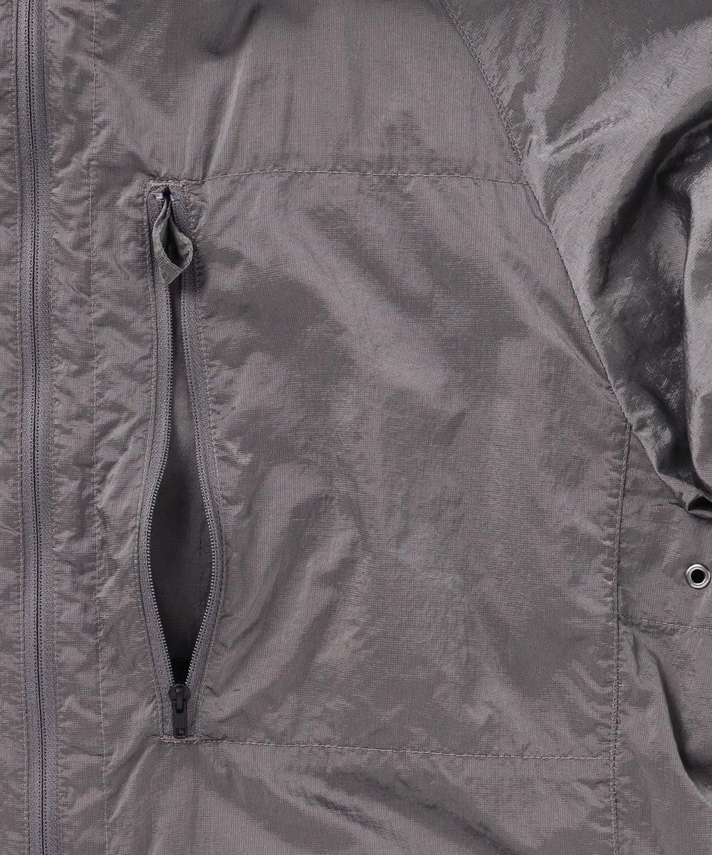 JOSEPH ABBOUD MOUNTAIN 【軽量/ECO撥水/ポケッタブル】ヴィンテージナイロンシャンブレーパーカー 