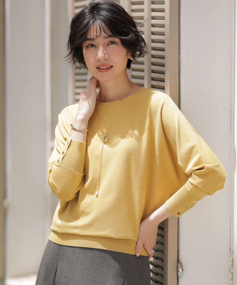 J.PRESS LADIES スカーフリング ラリエット ネックレス 