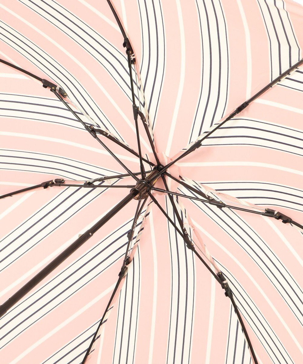 MOONBAT POLO RALPH LAUREN(ポロ ラルフローレン) 折りたたみ傘 ソフトストライプ ポロポニー ワンポイント 