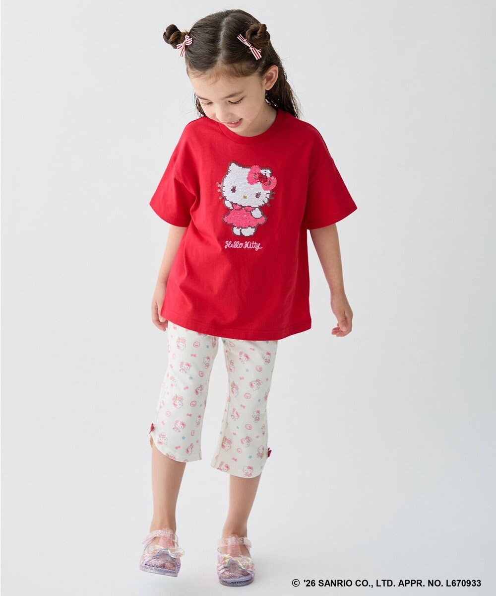 ANY KIDS 【サンリオキャラクターズ×ANY KIDS】ひんやり ミラクルスパンコール Tシャツ 