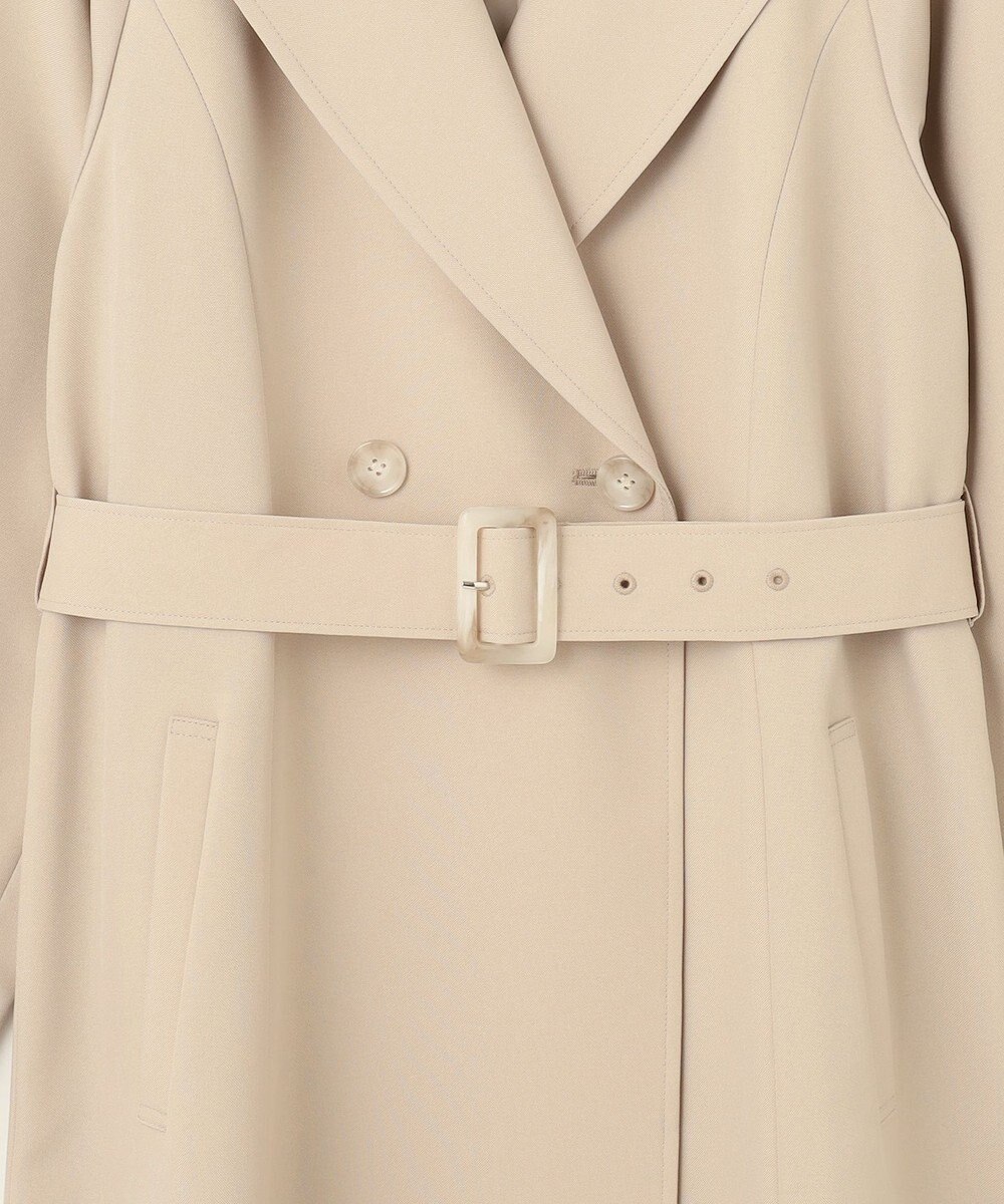 ANY SIS 【洗える】ライトミディトレンチ コート 