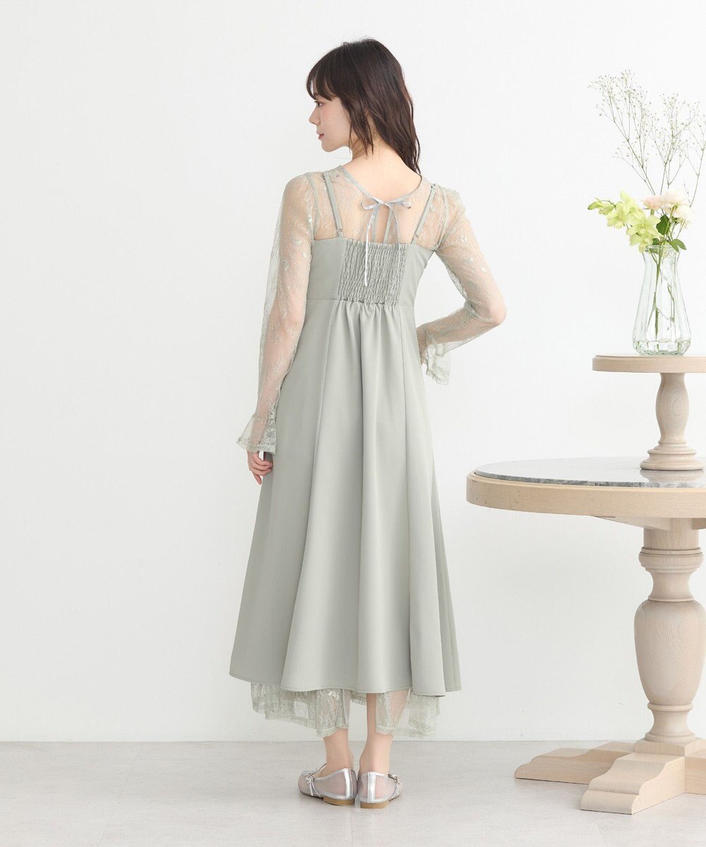 earth music&ecology SET2点レースワンピース＋キャミワンピース 