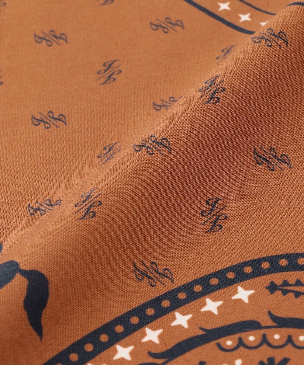 自由区 ホースペイズリー ハンカチ 