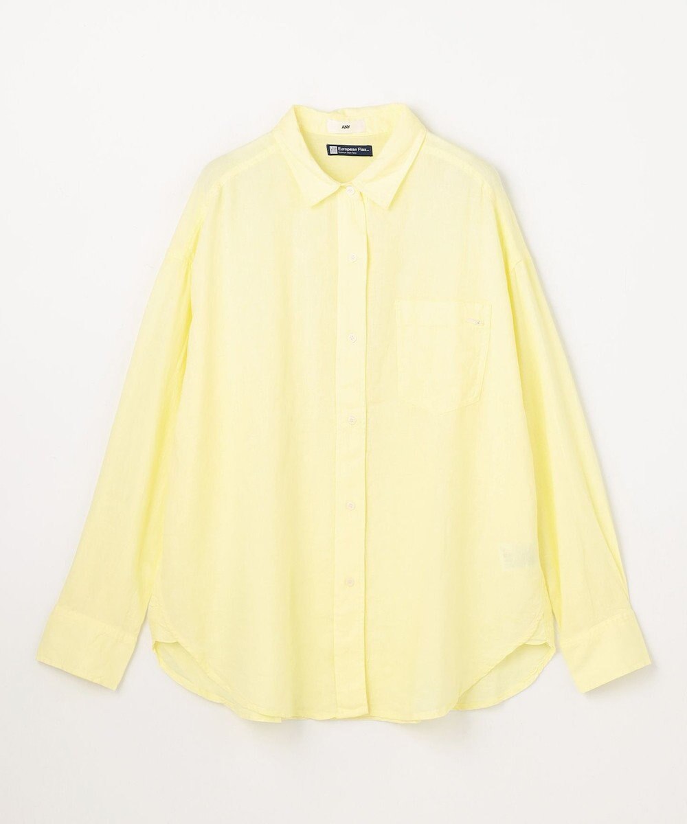 ANY 【Sサイズあり】ヨーロピアンリネンオーバーシャツ 