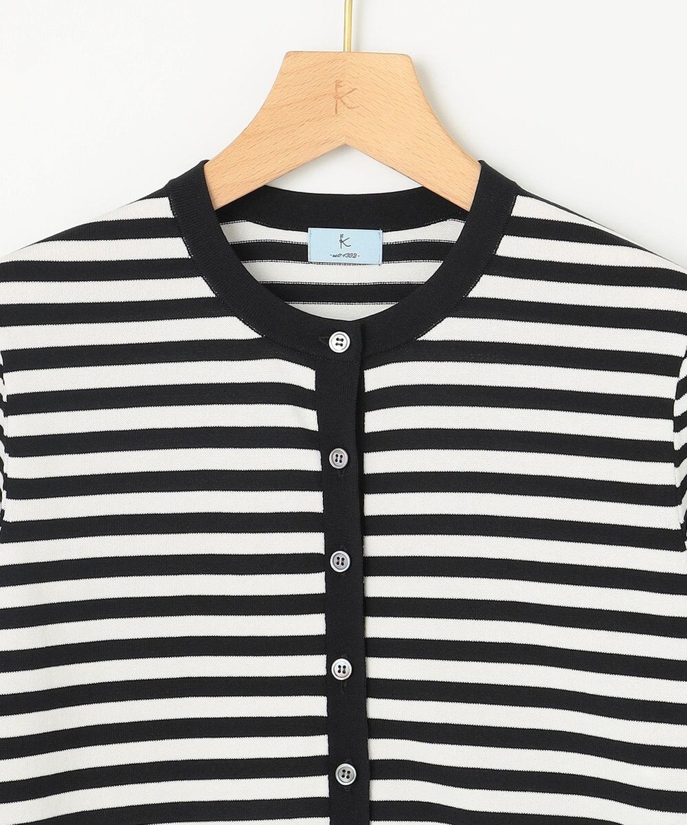 組曲 L ドライタッチ 5分袖カーディガン 