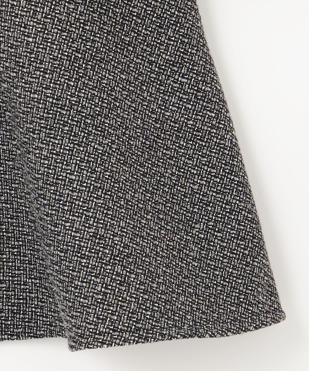 Feroux 【洗える】ツイードコンビミディ ワンピース 