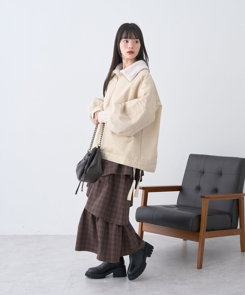 earth music&ecology リバーシブルMA-1 