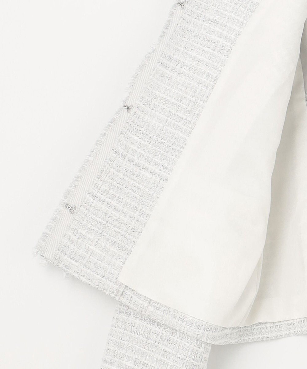 組曲 S 【KUMIKYOKU NAVY】ラメループモールツイード ジャケット 