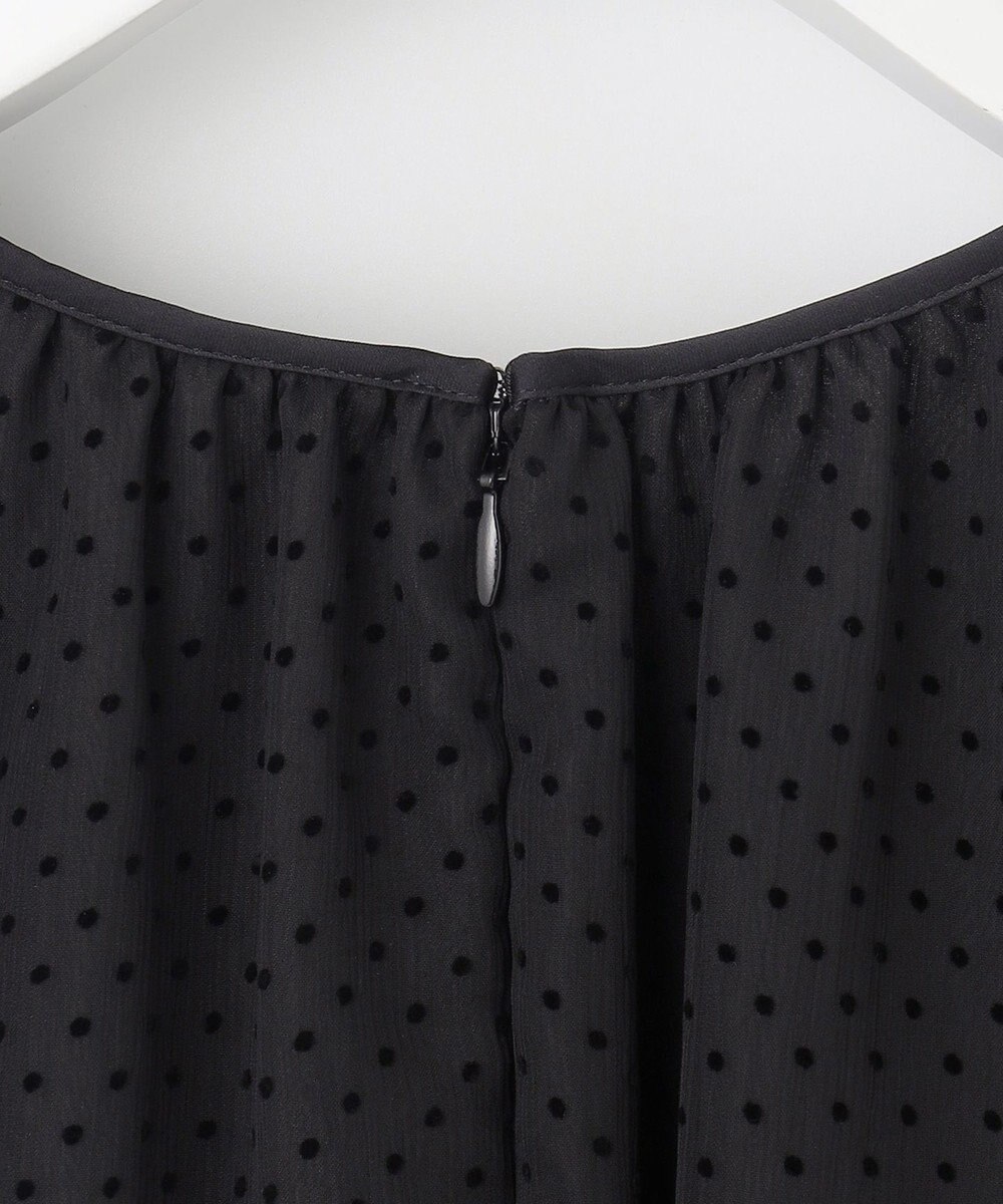 23区 【APPLAUDIR】シアードットフロッキー ドレス 