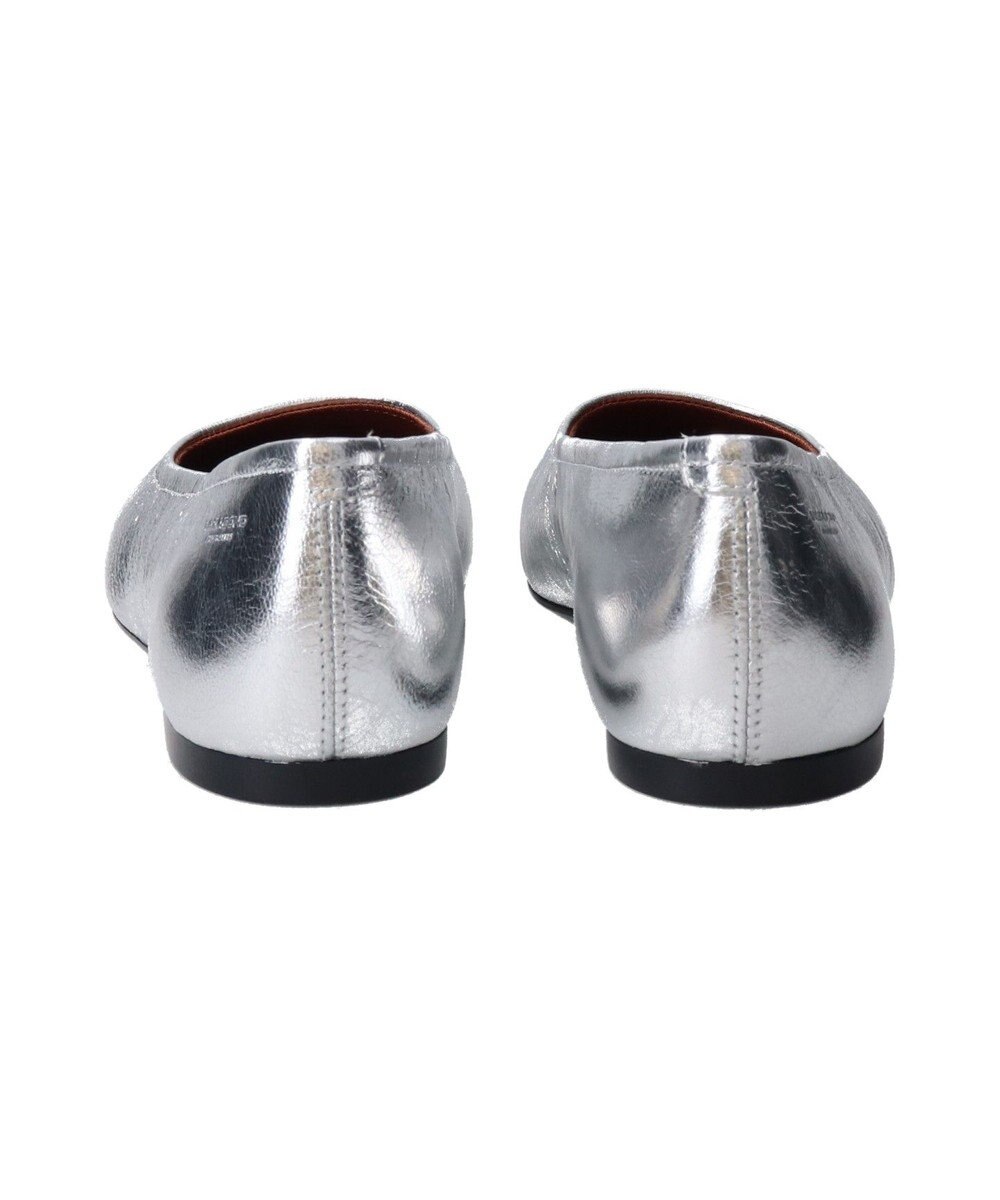 INTER-CHAUSSURES 【VAGABOND】メタリックレザーバレエシューズ 