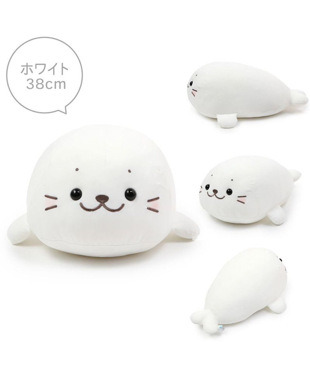 Mother garden しろたん＆らむね クール ぬいぐるみ 38cm 《単品 》しろたん ホワイト / ミントブルー / らむね ひんやり 接触冷感 