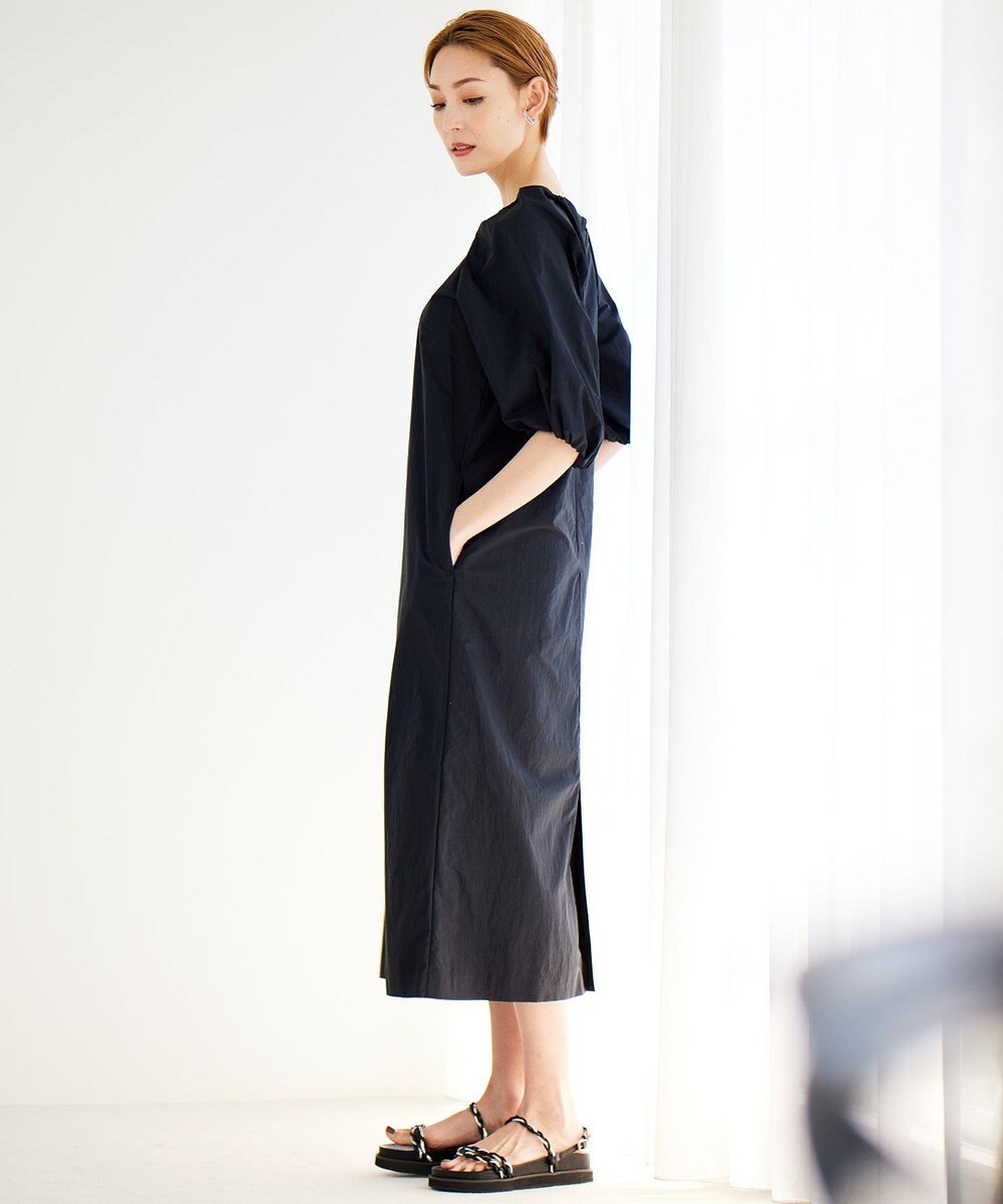 ICB 【洗える】 プルーフナイロンタフタ ワンピース 