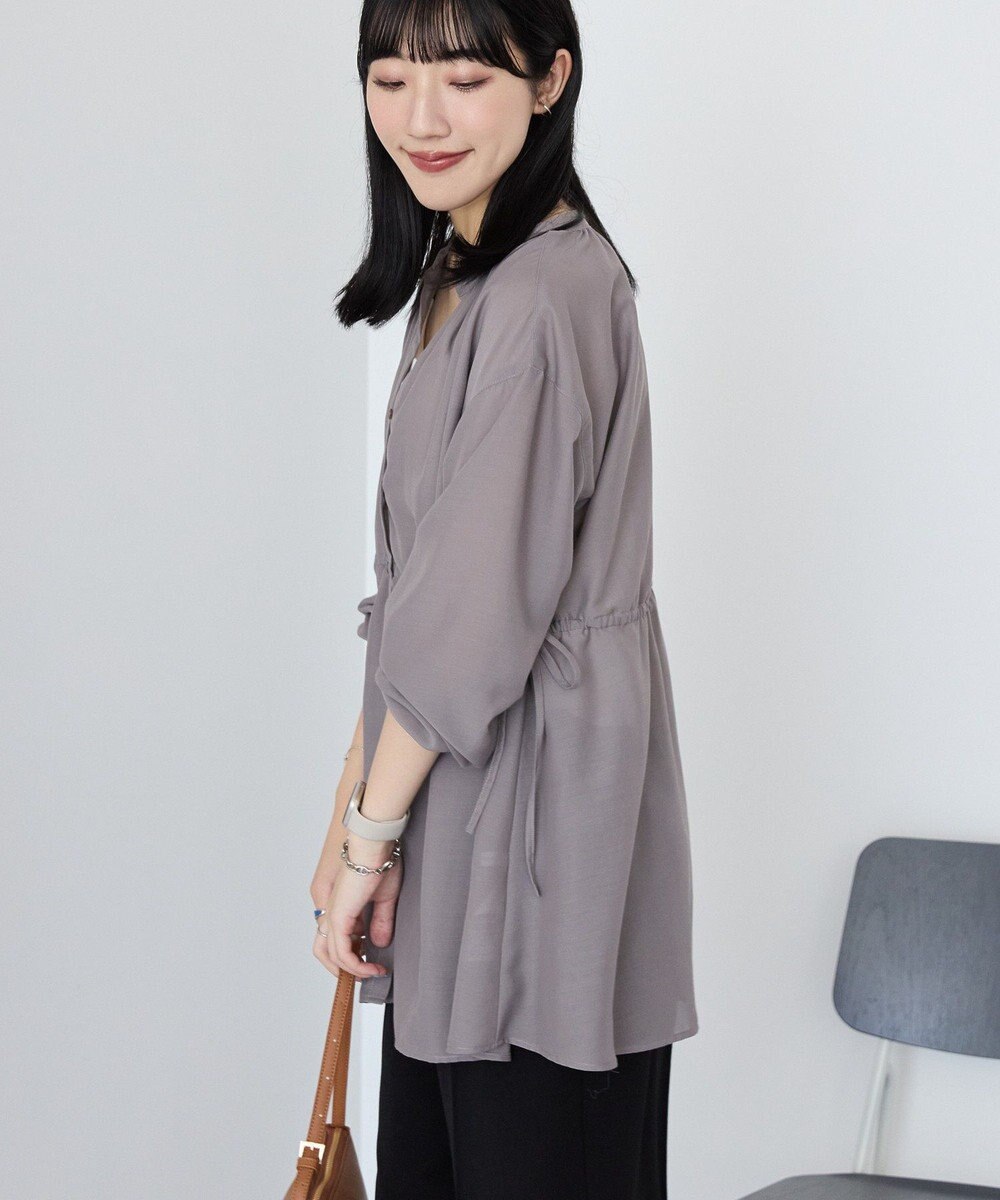 AMERICAN HOLIC シアーウエストドロストロングシャツ 