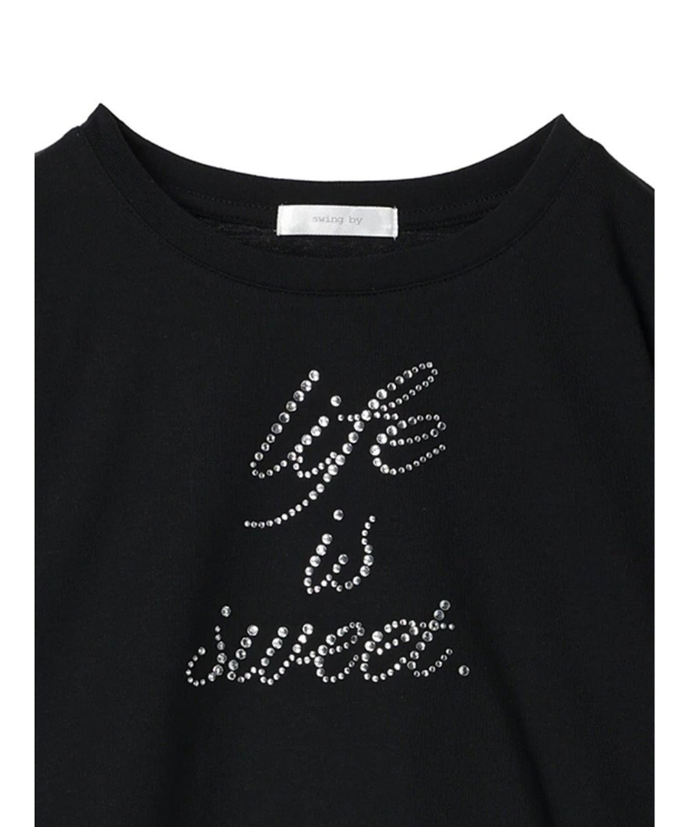 Green Parks ・ｓｗｉｎｇ　ｂｙ　ラインストーンロゴショートＴＥＥ 