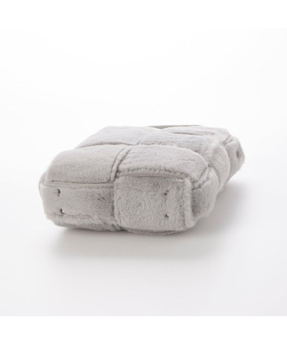 UNBILLION カシュカシュ cachecache / フェイクファーイントレチャートミニショルダー 