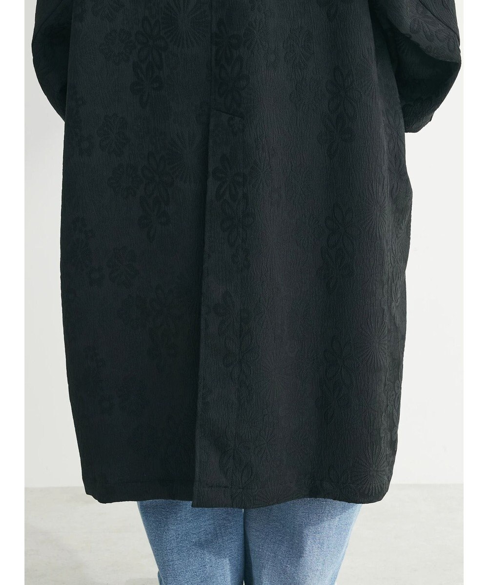 Green Parks ・ＥＬＥＮＣＡＲＥ　ＤＵＥ　ジャカードステンカラーコート 