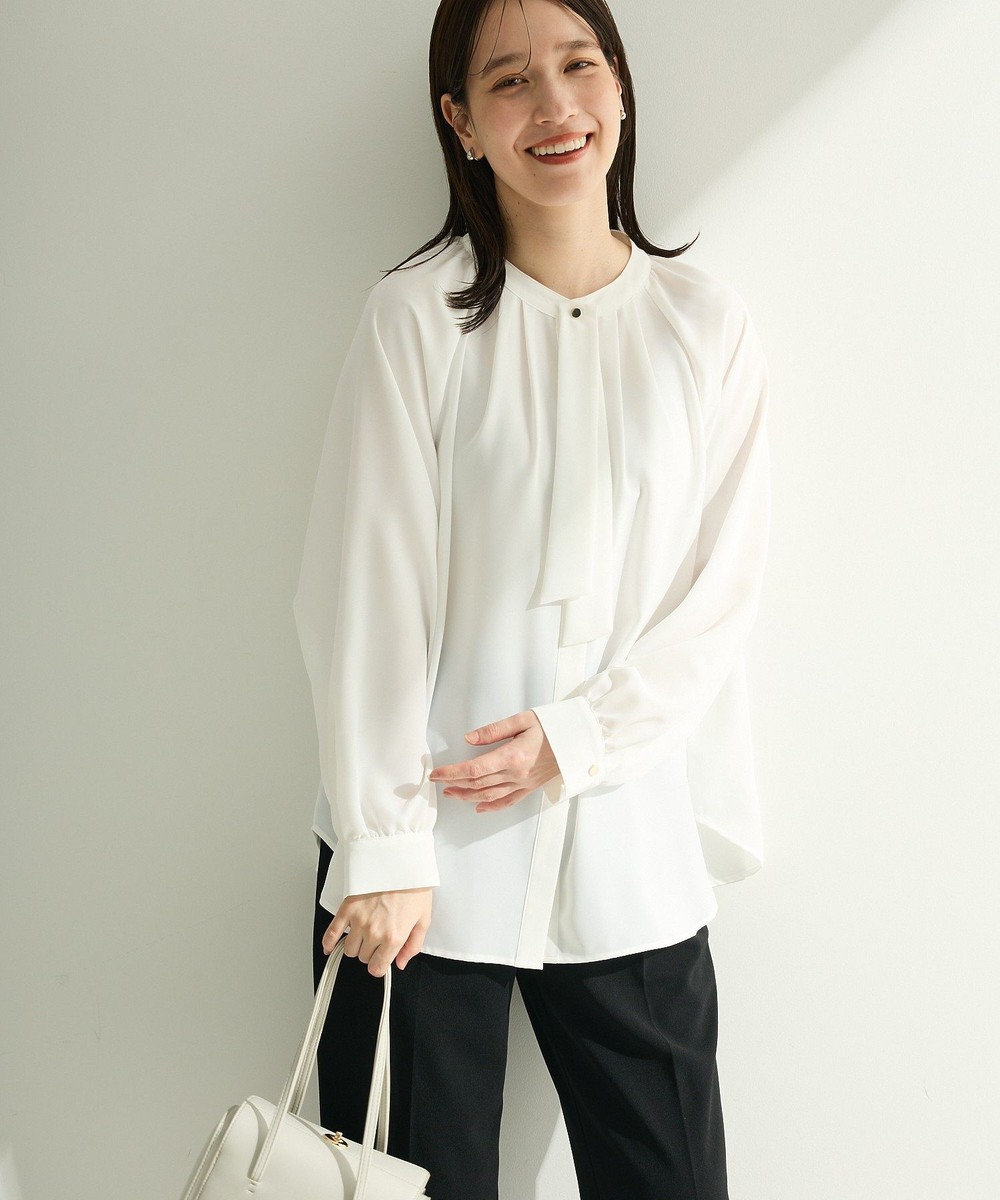 Green Parks Ｏ．２ｗａｙボウタイブラウス 
