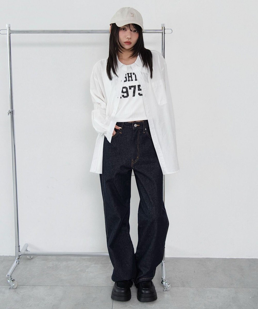 WEGO オーバーサイズドシャツ 