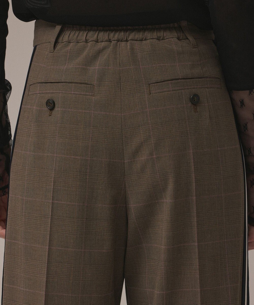 GRACE CONTINENTAL サイドラインパンツ 