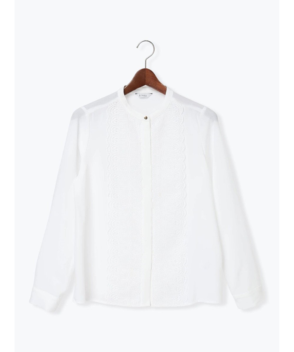 Te chichi フロントレースブラウス 