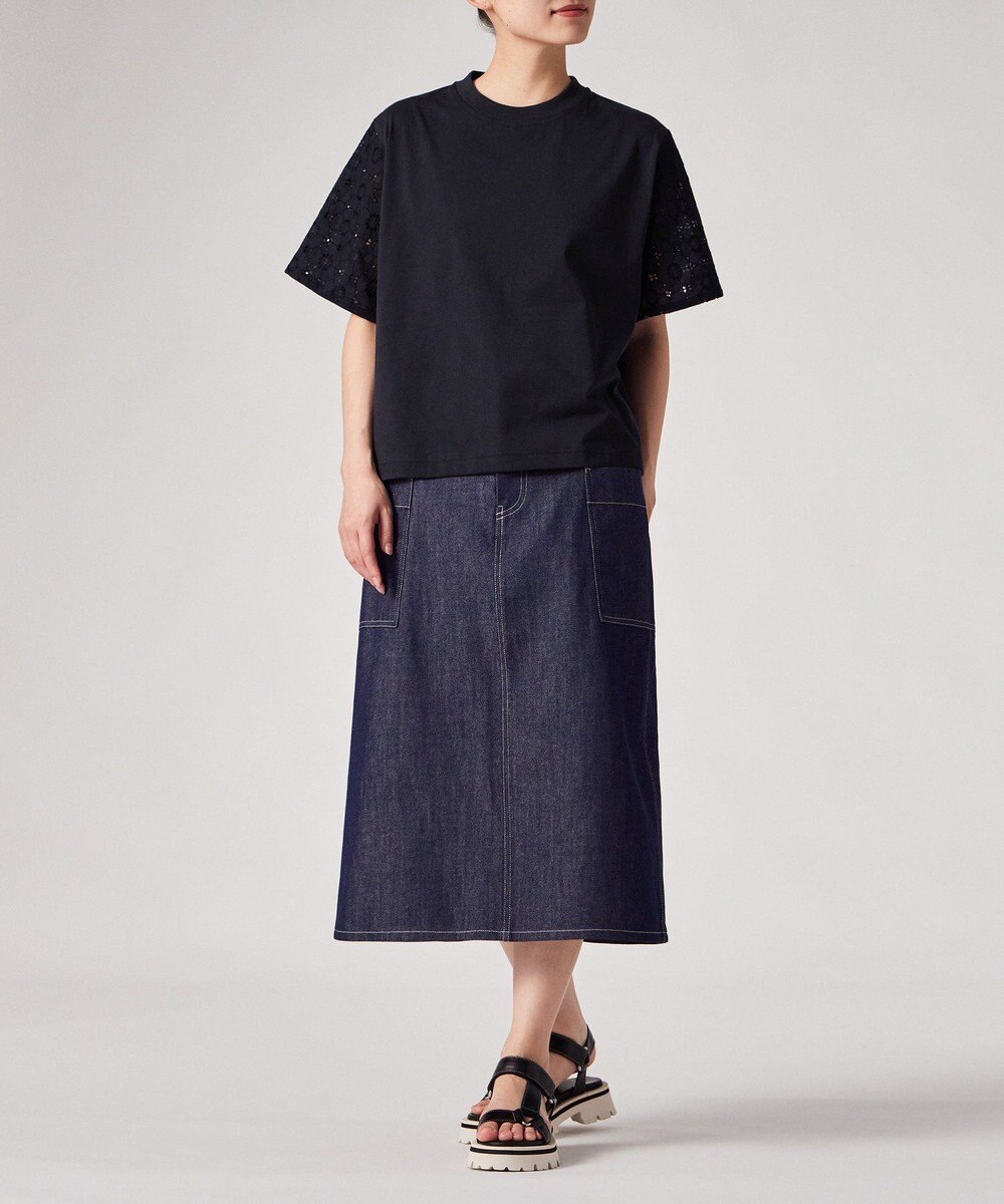 Paul Smith レーススリーブ コンビネーション 半袖カットソー 