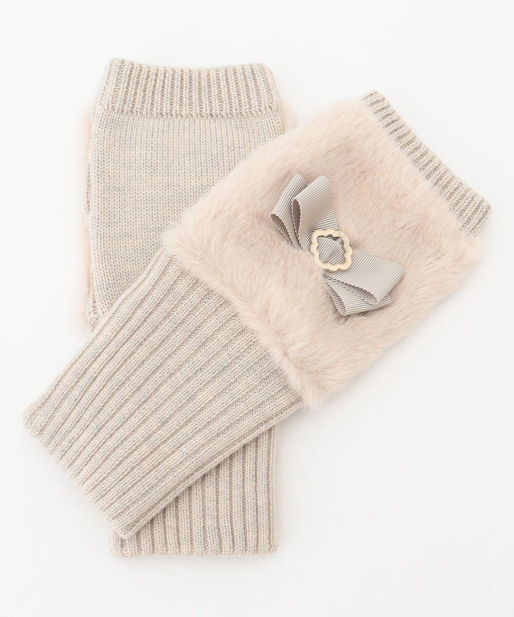 TOCCA KNIT FUR HANDWARMER 手袋 