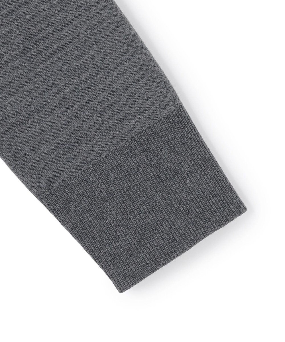 ICB 【WEB限定】 ウールブレンドダブルフェイス ニットワンピース 