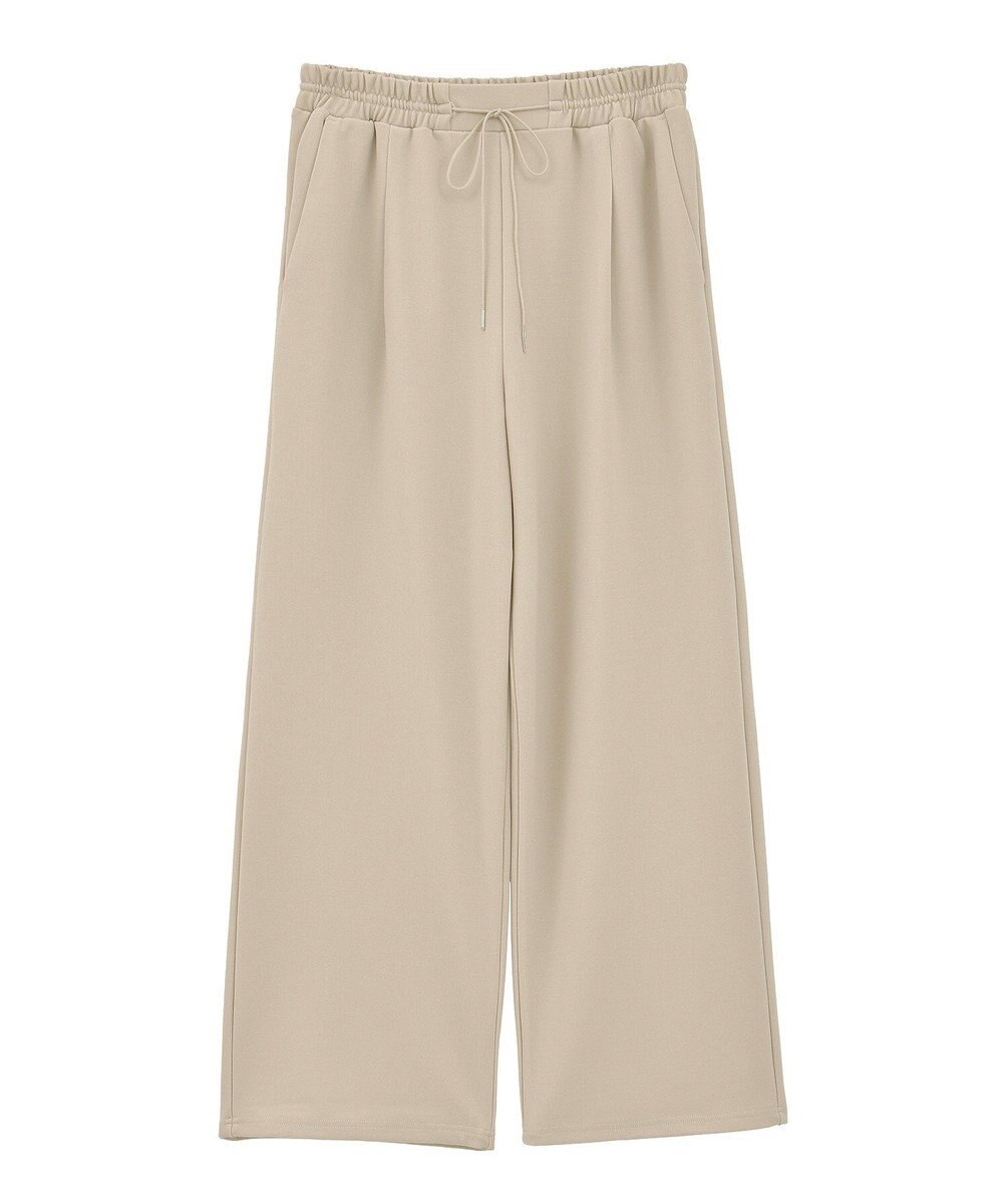 Green Parks 楽ちんリップルワイドパンツ 