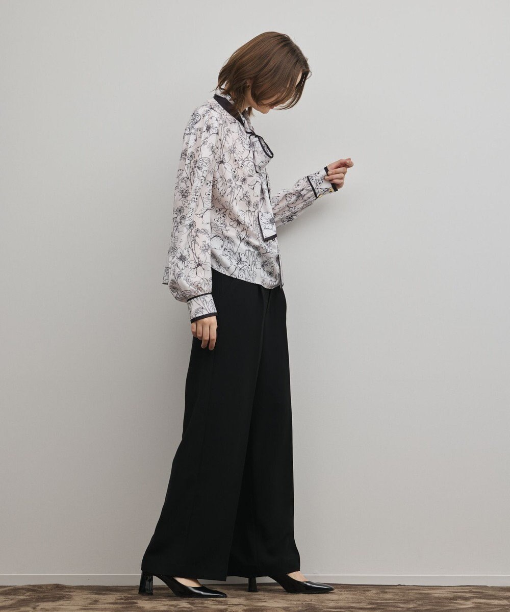 GRACE CONTINENTAL フルーツフラワープリントトップ 