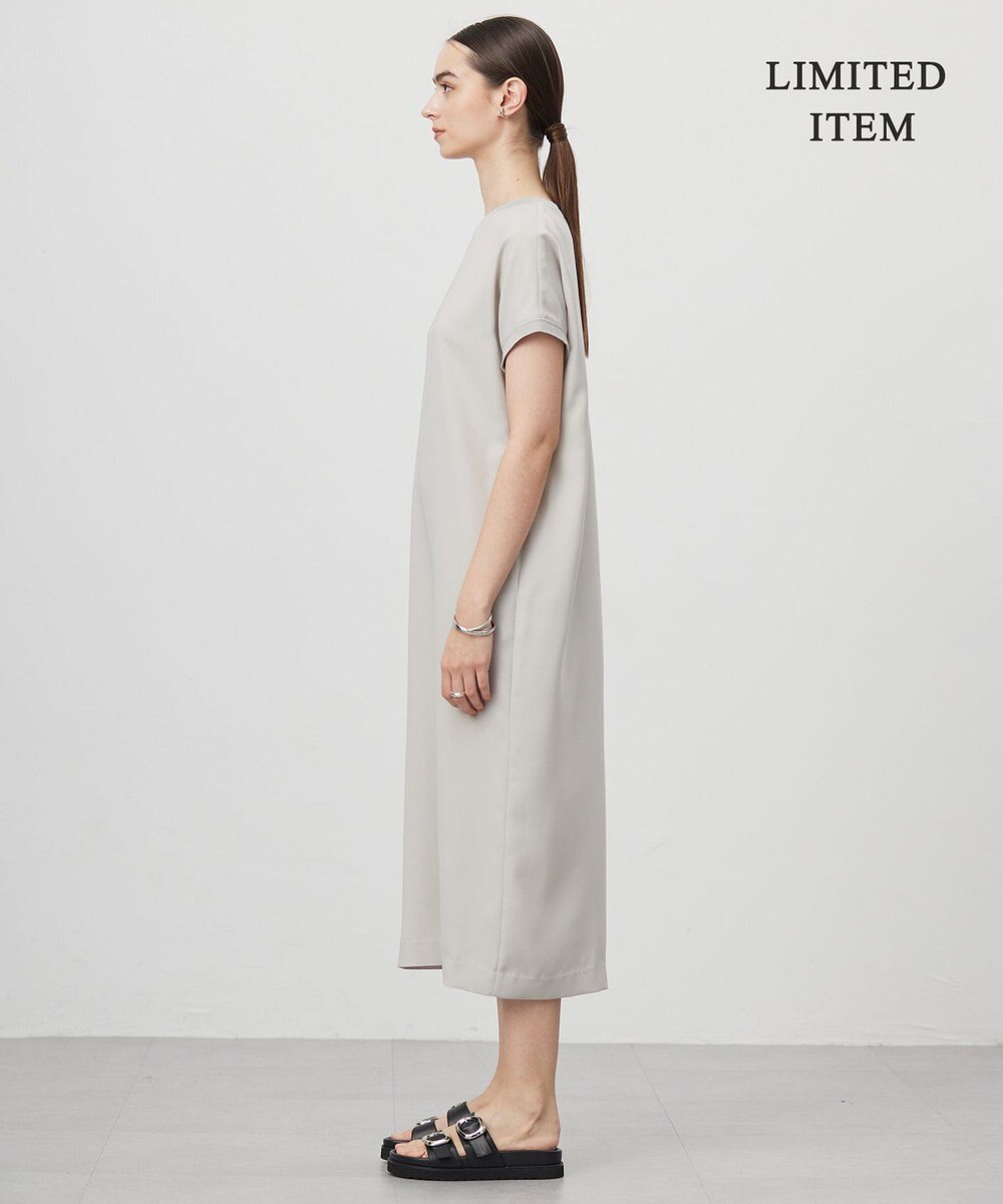 ICB L 【WEB限定・接触冷感・UVケア・速乾・防シワ・洗える】 FluidBackSatin  ワンピース 