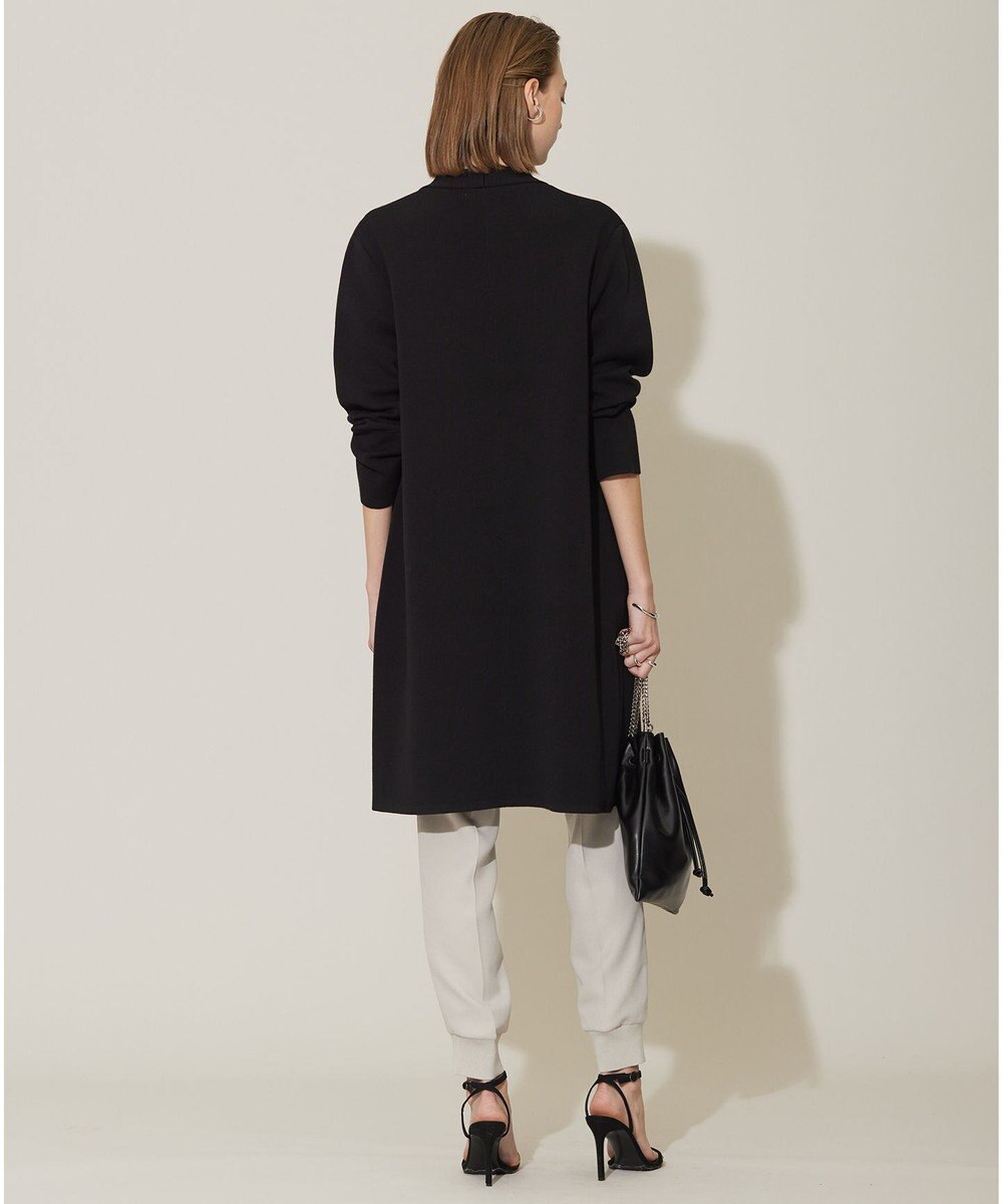 ICB 【洗える】コットンアセテートスムース ロングニットアウター 