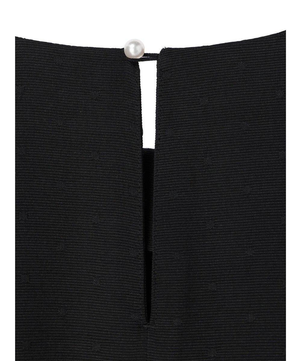 AMERICAN HOLIC ドットジャガード袖ボリュームチュニック 