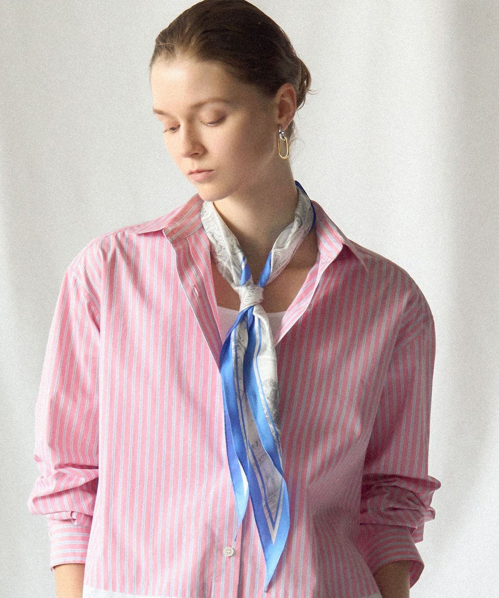 23区 【先行予約】スタンプ柄ダイヤ スカーフ 